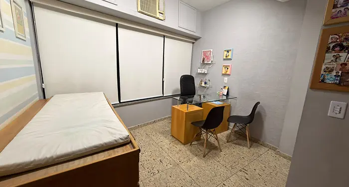 Estrutura da clínica médica em Nova Iguaçu